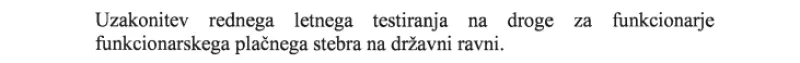 droge, koalicijska pogodba