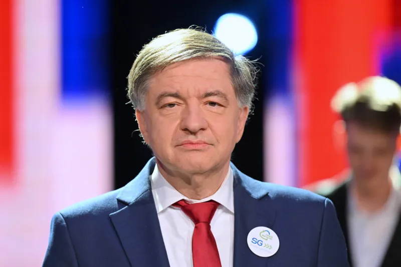 Slovenija, Ljubljana, 02.03.2026, 02. marec 2026Soočenje predsednikov neparlamentarnihh strank v studiu RTV SLO. Leon Božič stranka Pirati, Vlado Dimovski stranka generacij, Violeta Tomič Alternativa, Zmago Jelinčič SNS, Katja Kokot Resni.caFoto: Žiga Živulović jr./F.A.Bobo