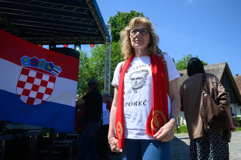 Hrva&scaron;ka, Kumrovec 23. 05. 2026, 23. maj 2026Tradicionalno praznovanje Dneva mladosti v rojstnem kraju Josipa Broza Tita - Kumrovcu. Kot vsako leto je na voljo bogata ponudba hrane, pijače in različnih spominkov s podobo Josipa Broza Tita,dogodek, Foto: Davor Puklavec/PIXSELL/F.A.Bobo