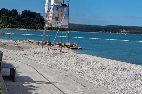 plaža, tramontana