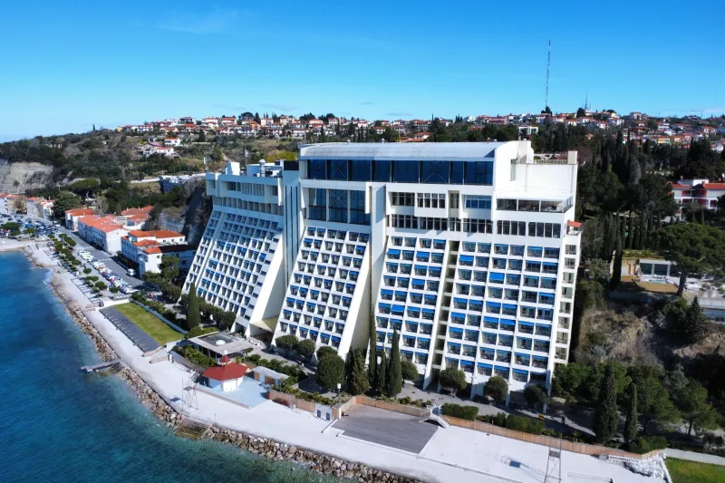 Slovenija, Porotoro? 28.02.2023, 28. februar 2023,Grand hotel Bernardin. arhitektura, turizem, Sava hoteli dru?ba morjeFoto:BOBO