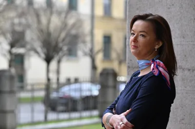 Slovenija, Ljubljana 16.02.2026, 16. februar 2026Ministrica za zunanje in evropske zadeve Tanja Fajon na delovnem obisku gosti ministra za zunanje zadeve in vero Kostarike Arnoldo Andr&eacute; Tinoco. Politika, Slovenija in Srednja amerikaFoto:Žiga Živulović jr./F.A.Bobo