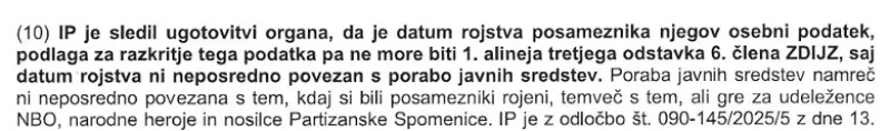 Odločitev IP