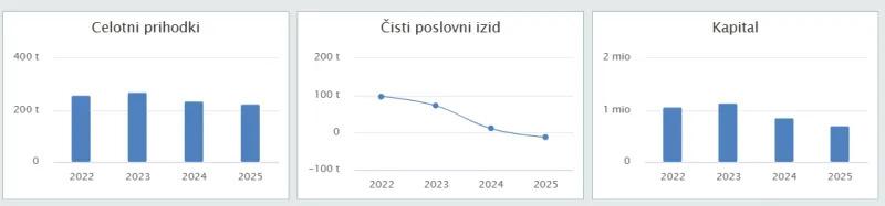 Poslovanje podjetja Star Solar; posnetek zaslona spletne strani Ebonitete.si. 