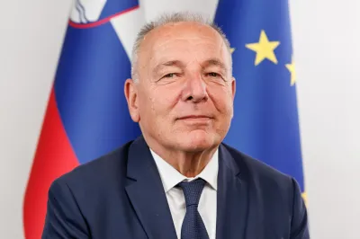 Ljubljana, DZ..Portret kandidata za ministra za finance Andreja Sirclja.