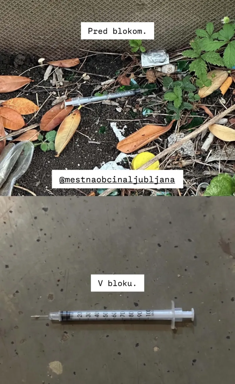 Prizori s Kotnikove ulice v sredi&scaron;ču Ljubljane. Foto: posnetek zaslona Instagram 
