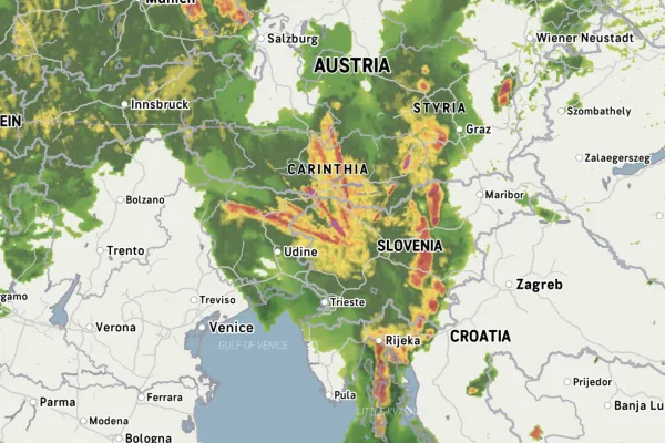 nevihta, accuweather