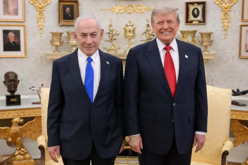 Benjamin Netanyahu in Donald Trump, Facebook