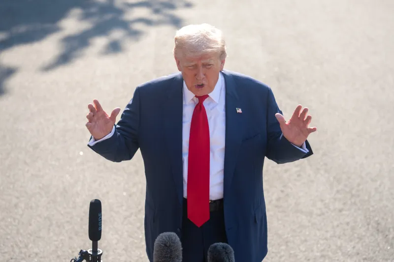 Ameri&scaron;ki predsednik Donald Trump je Kirka po atentatu označil za &raquo;mučenik za resnico&laquo;. Foto: STA 
