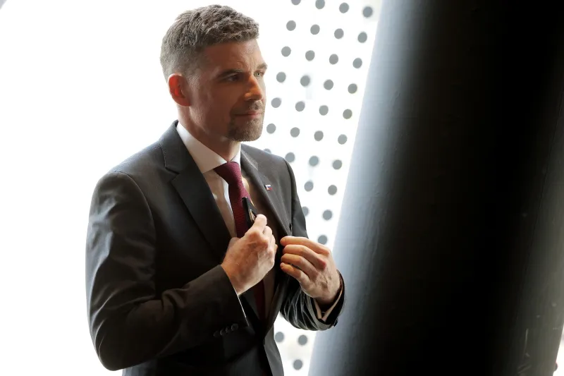 Nekdanji predsednik programskega sveta Radiotelevizije Slovenija Peter Gregorčič. Foto: STA